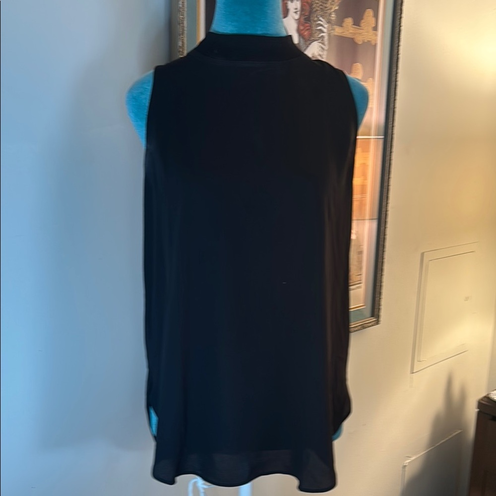 Elegant Black Sleeveless Top